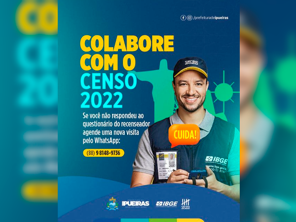 COLABORE COM O CENSO 2022