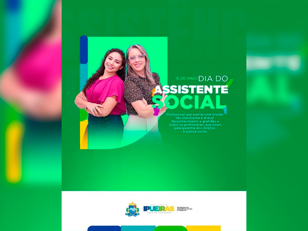 15 DE MAIO - DIA DO ASSISTENTE SOCIAL
