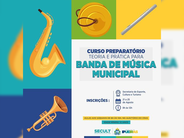 CURSO PREPARATÓRIO - BANDA DE MÚSICA MUNICIPAL