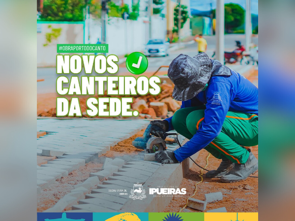 NOVOS CANTEIROS DA SEDE