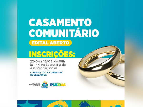 SEGUNDA EDIÇÃO DO CASAMENTO COMUNITÁRIO